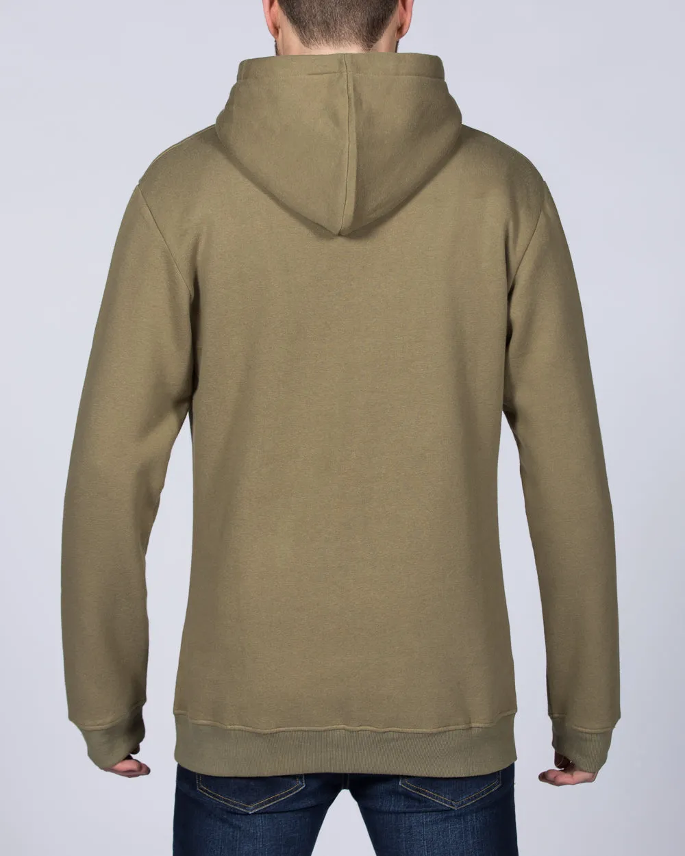 2t Pullover Tall Hoodie (light khaki)