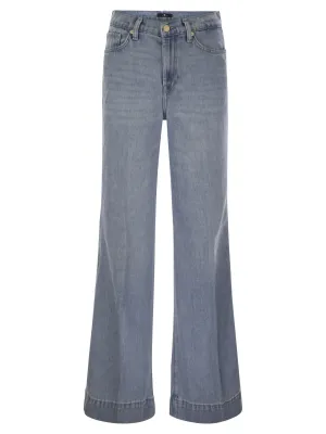 7 For All Mankind Modern Dojo Tailorless Tre Light Blue
