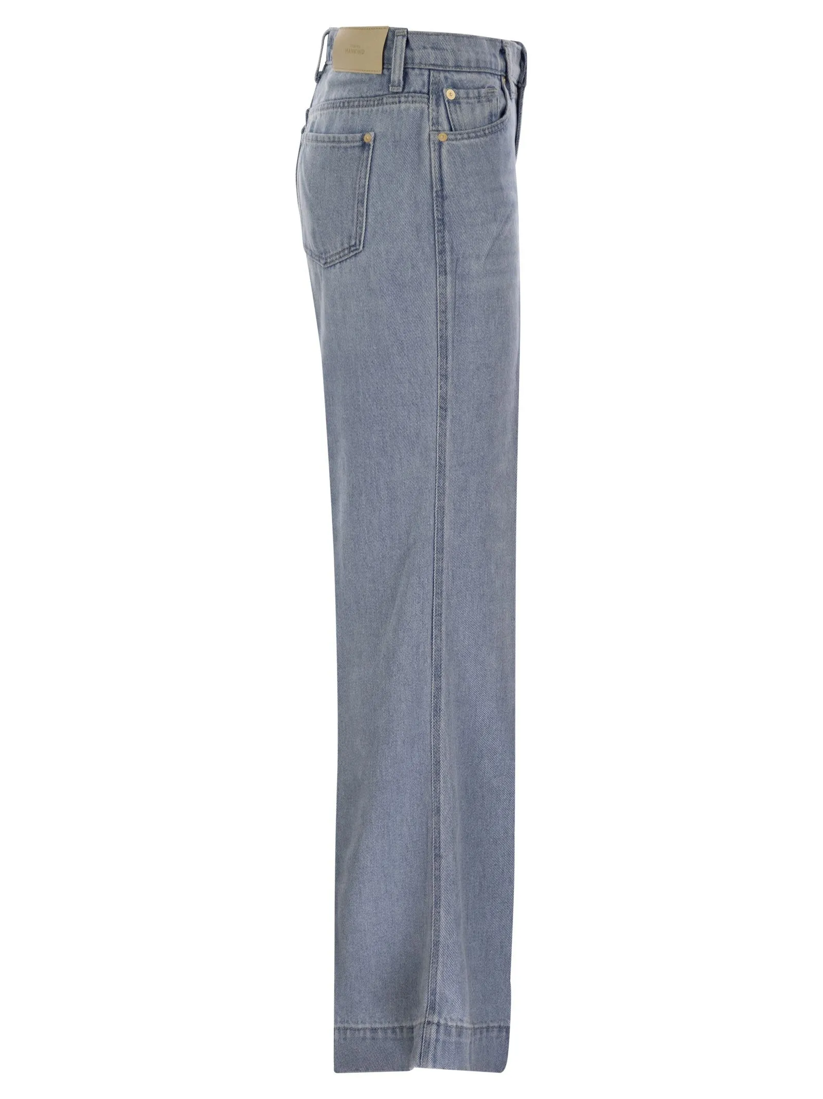 7 For All Mankind Modern Dojo Tailorless Tre Light Blue