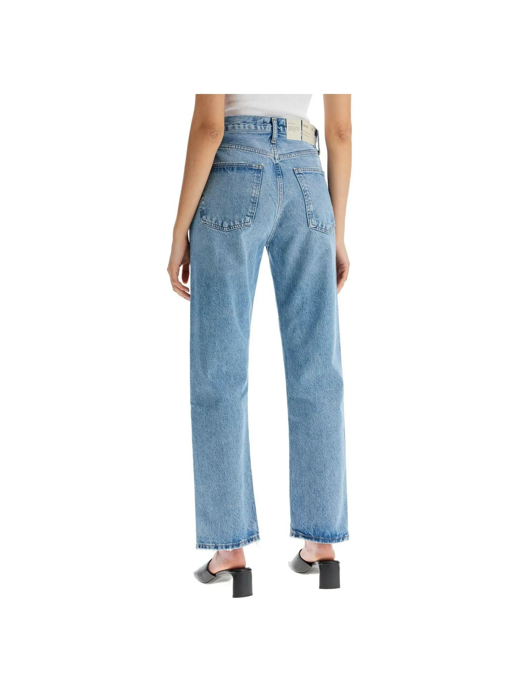 90's Pinch Waist Straight Jeans