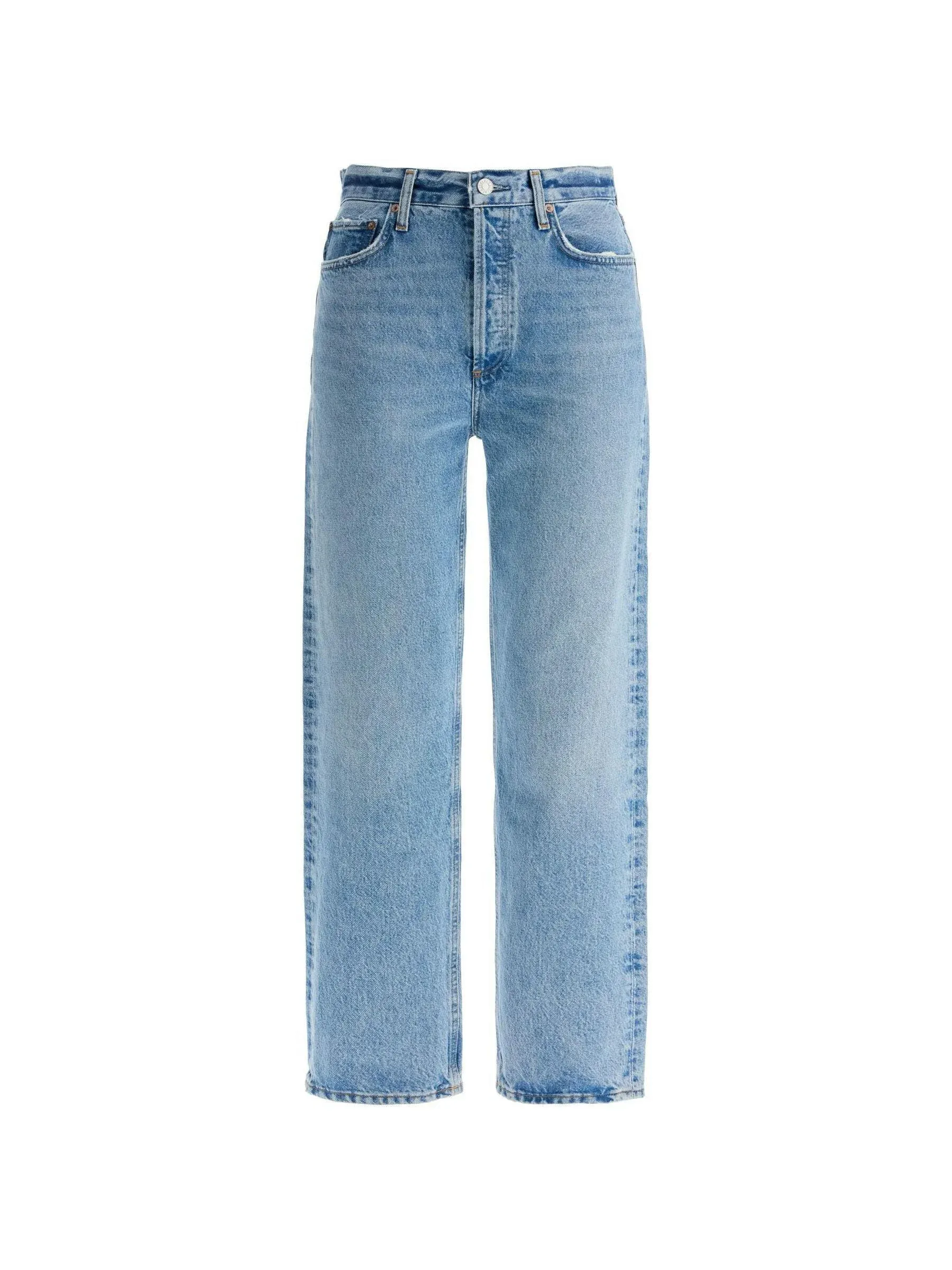 90's Pinch Waist Straight Jeans