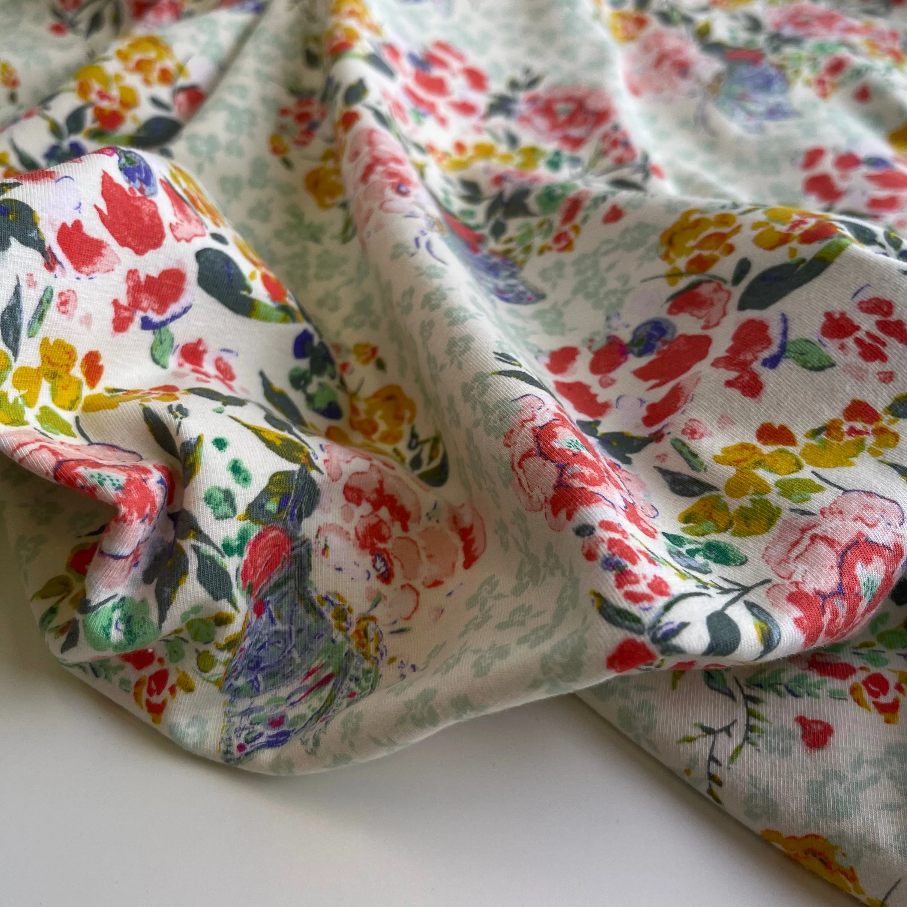 Art Gallery Fabrics - Jardin Delicate Cotton Jersey