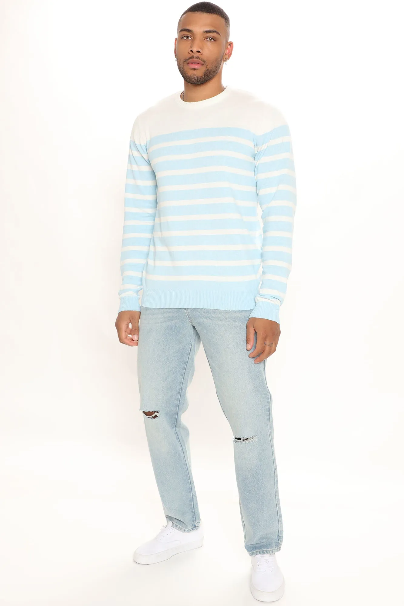 Baggy Vibing Jeans - Light Wash