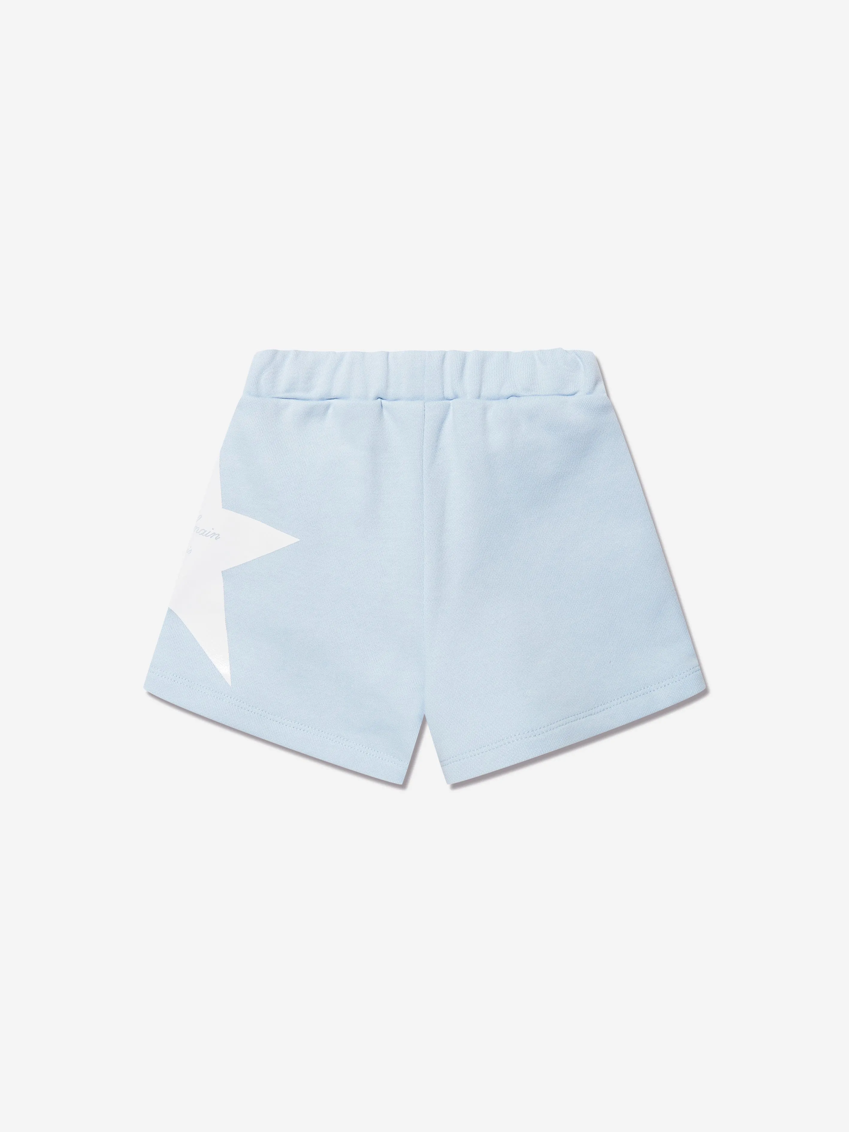 Balmain Baby Star Jersey Shorts in Blue