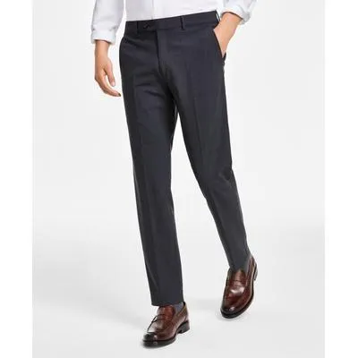 Bar Iii Mens Slim fit Dress Pants 30 / 29 Charcoal Grey Solid
