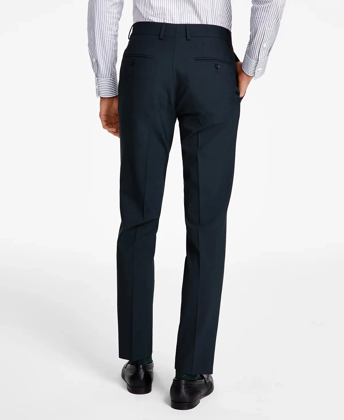 Bar III Men's Slim-Fit Solid Suit Separate Pant