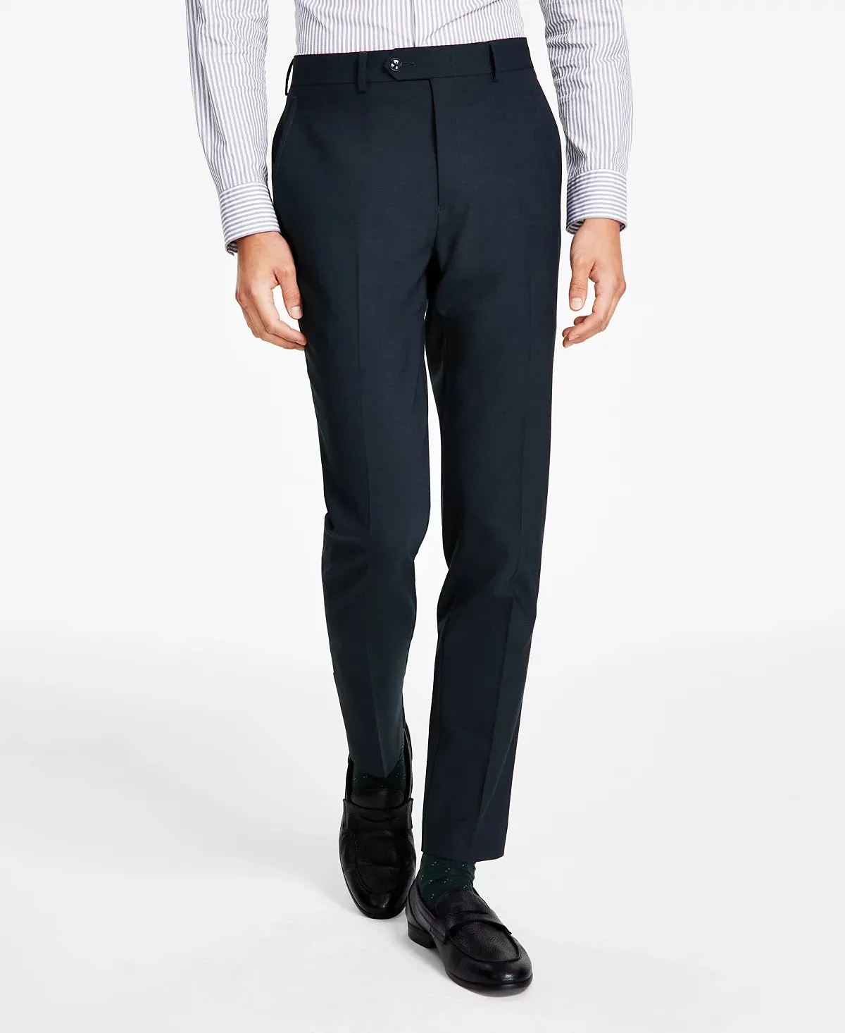 Bar III Men's Slim-Fit Solid Suit Separate Pant