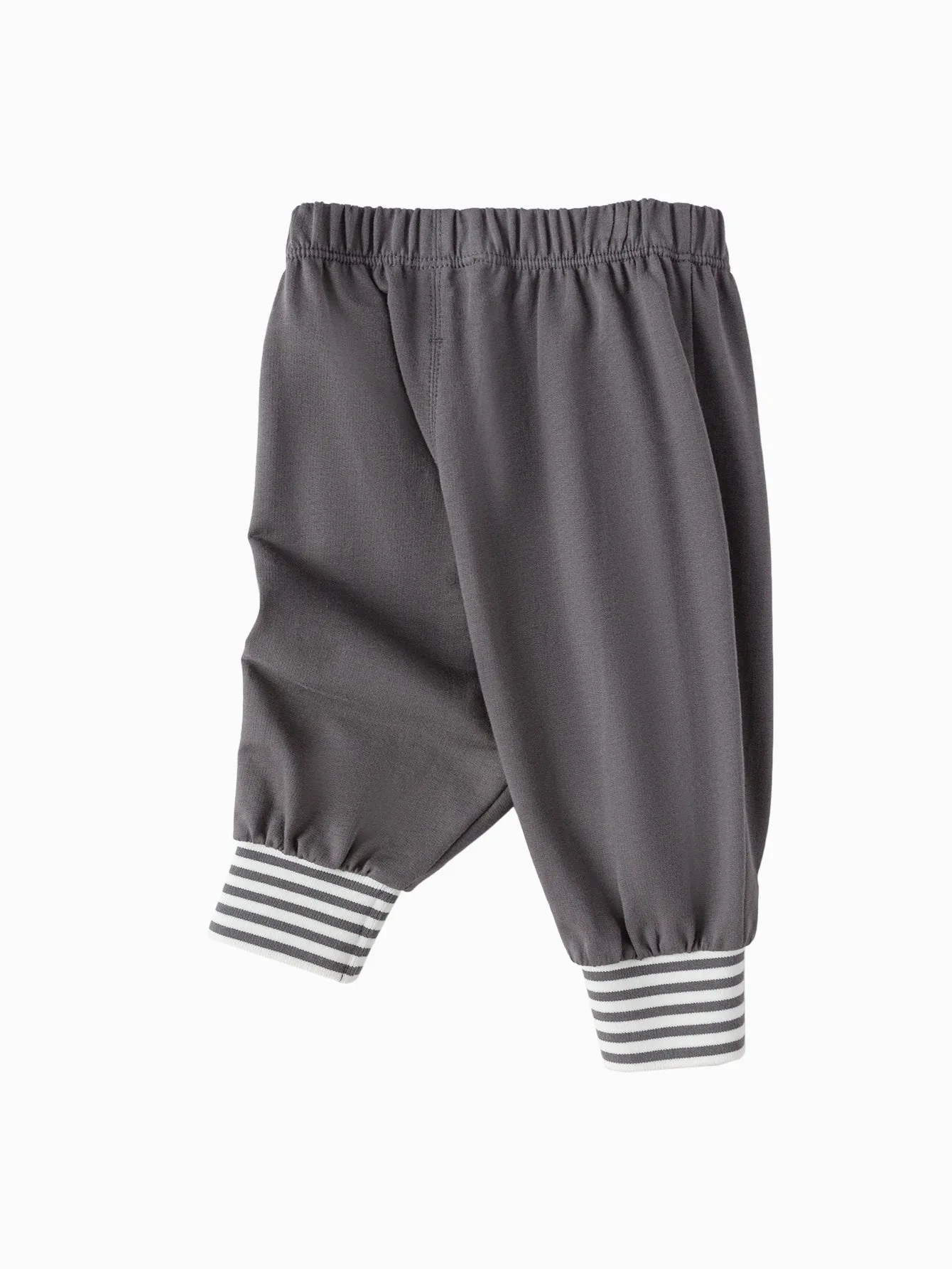 Boy Baby Clothes Cool Gray Stripes Trousers