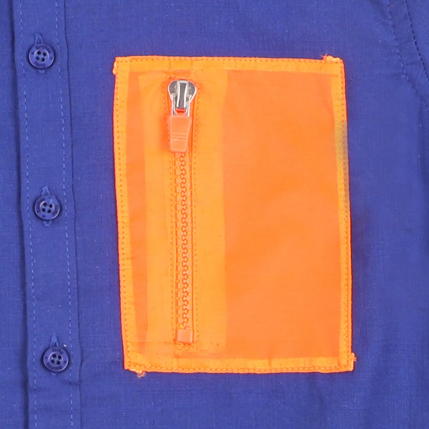 Boys Casual Shirt Delicate - Navy Blue