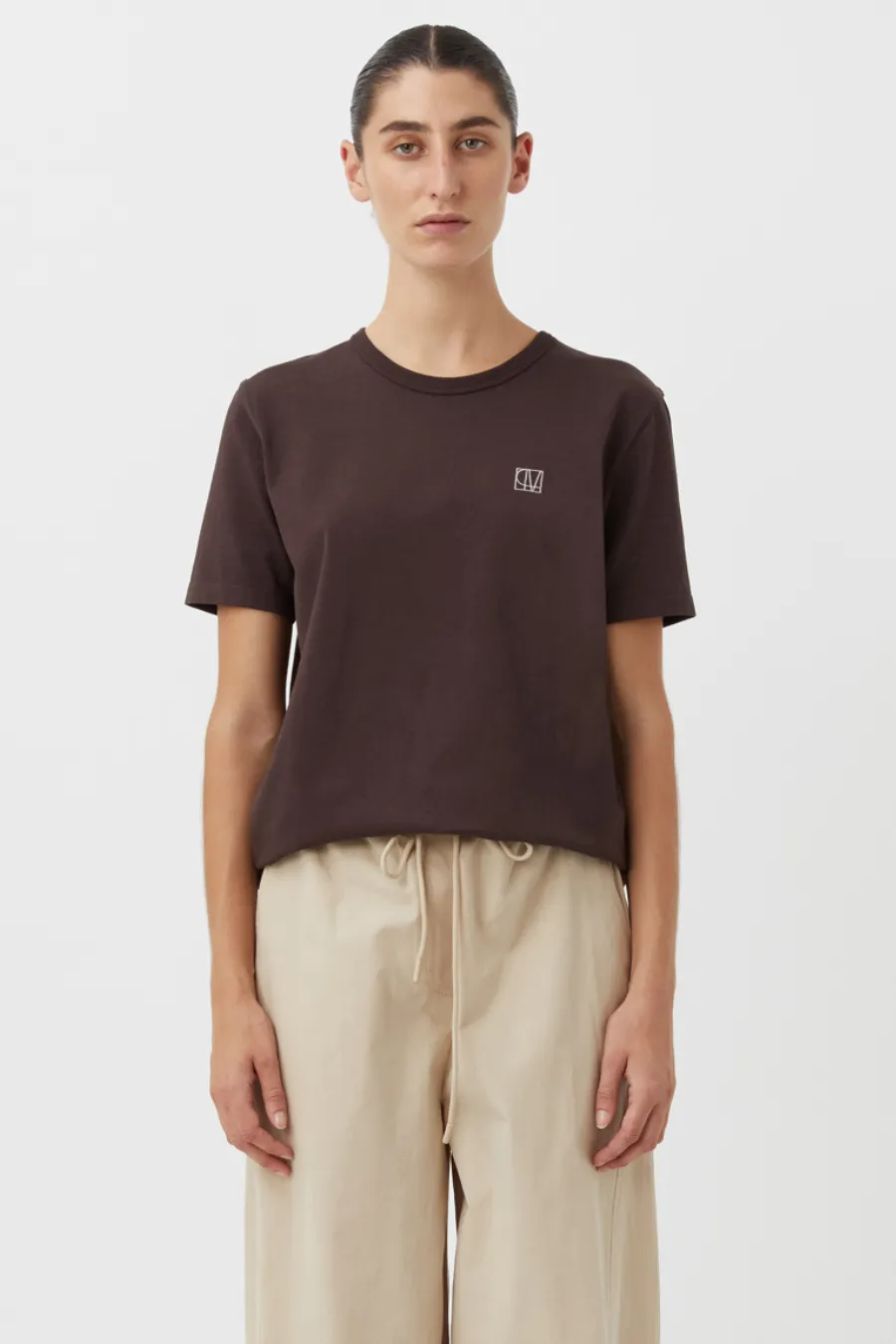 Braden Tee Burgundy