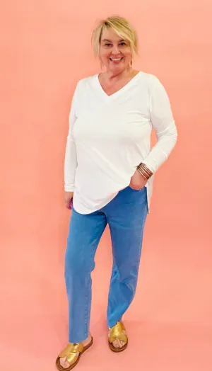 Bright Hues Straight Jeans