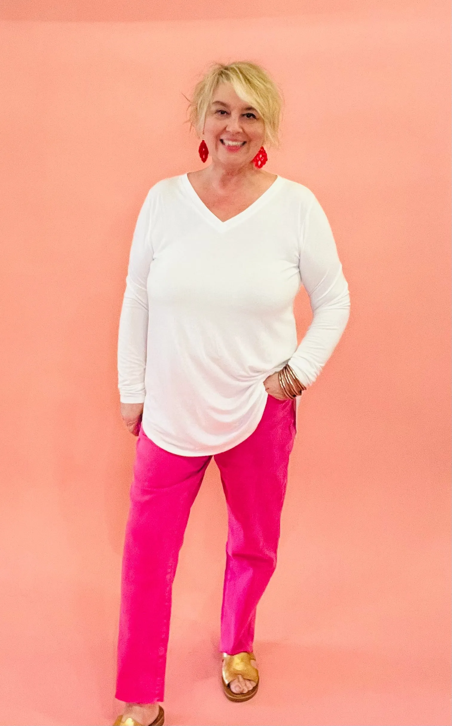 Bright Hues Straight Jeans