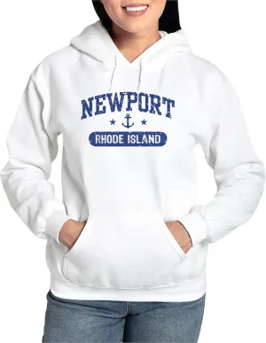CafePress Newport Rhode Island Sweatshirt Women's Light Hooded Pullover Sweatshirt