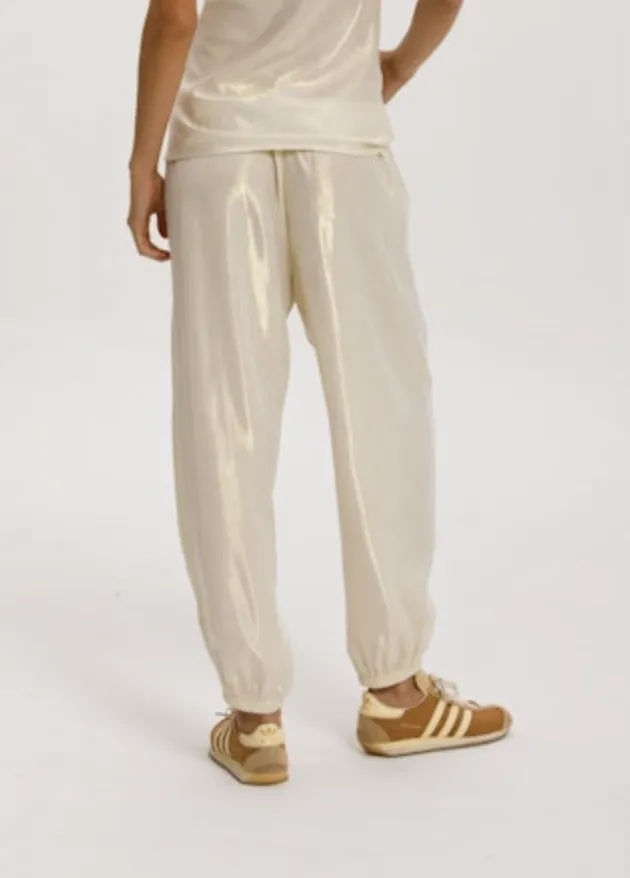 Cali Dreaming Track Pant in Gold Weave - FINAL SALE