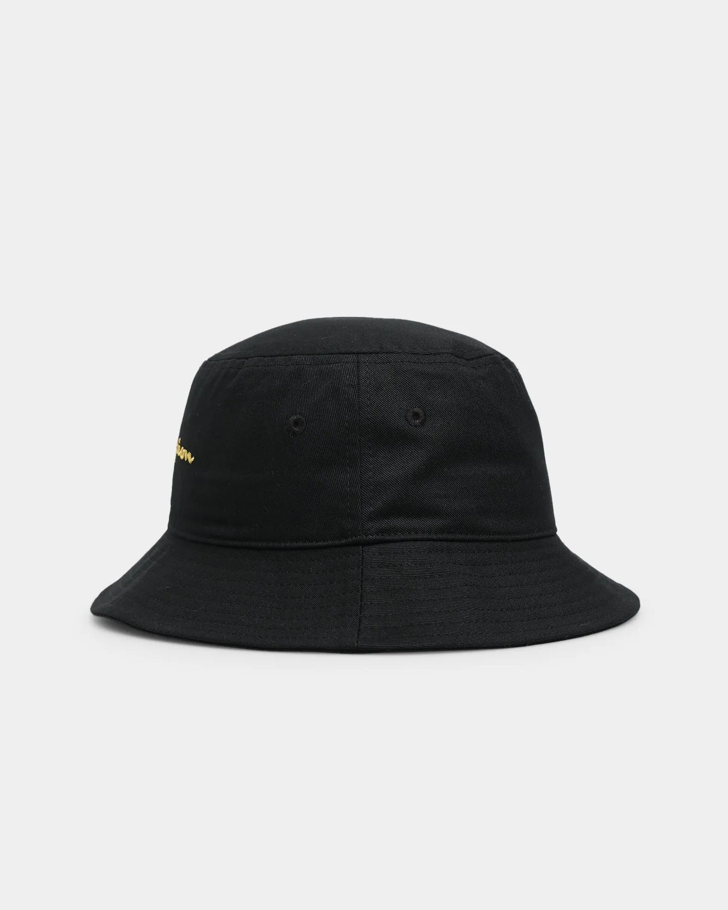 Champion Twill Bucket Hat Black/Gold