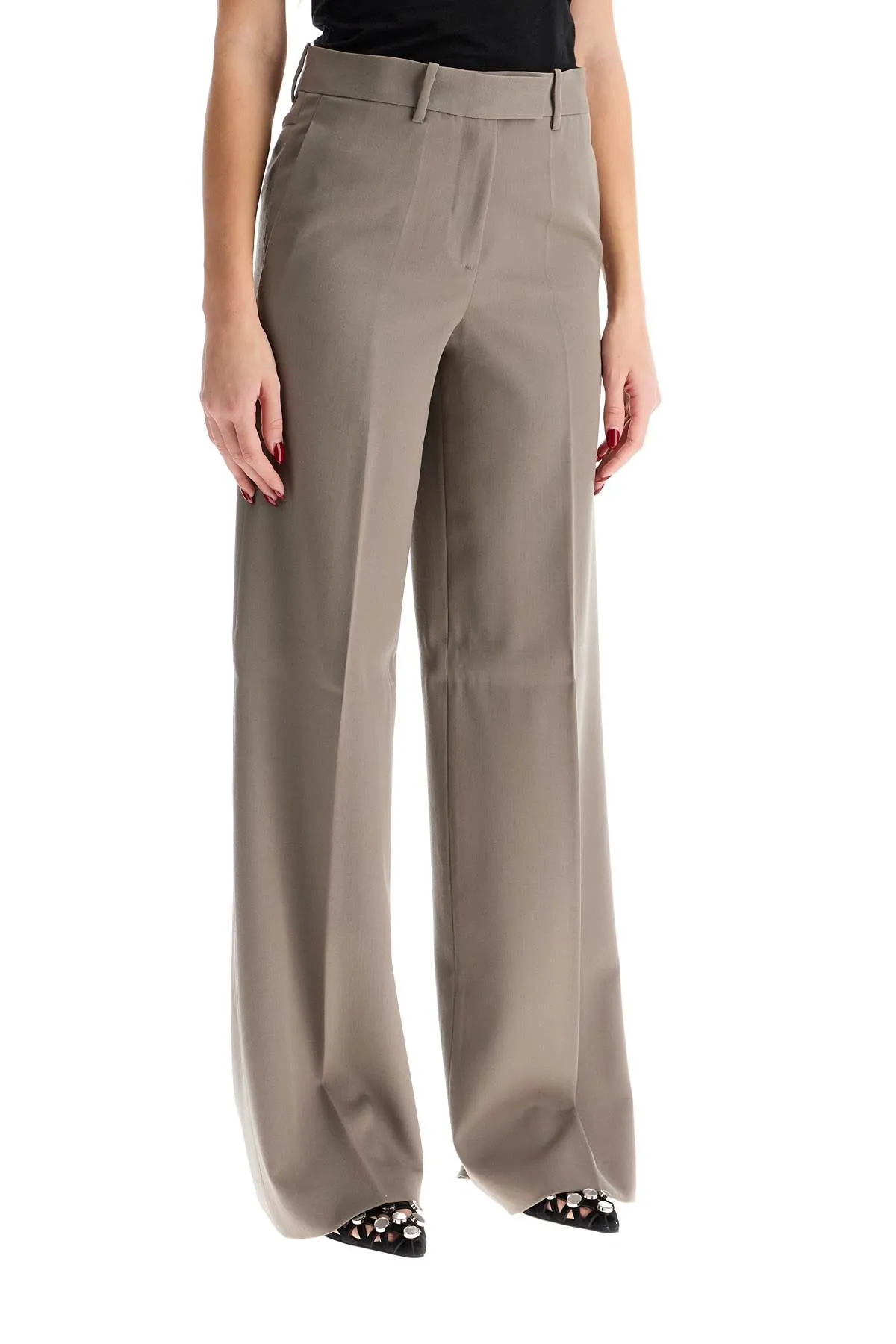 Cigarette Pants in Wool