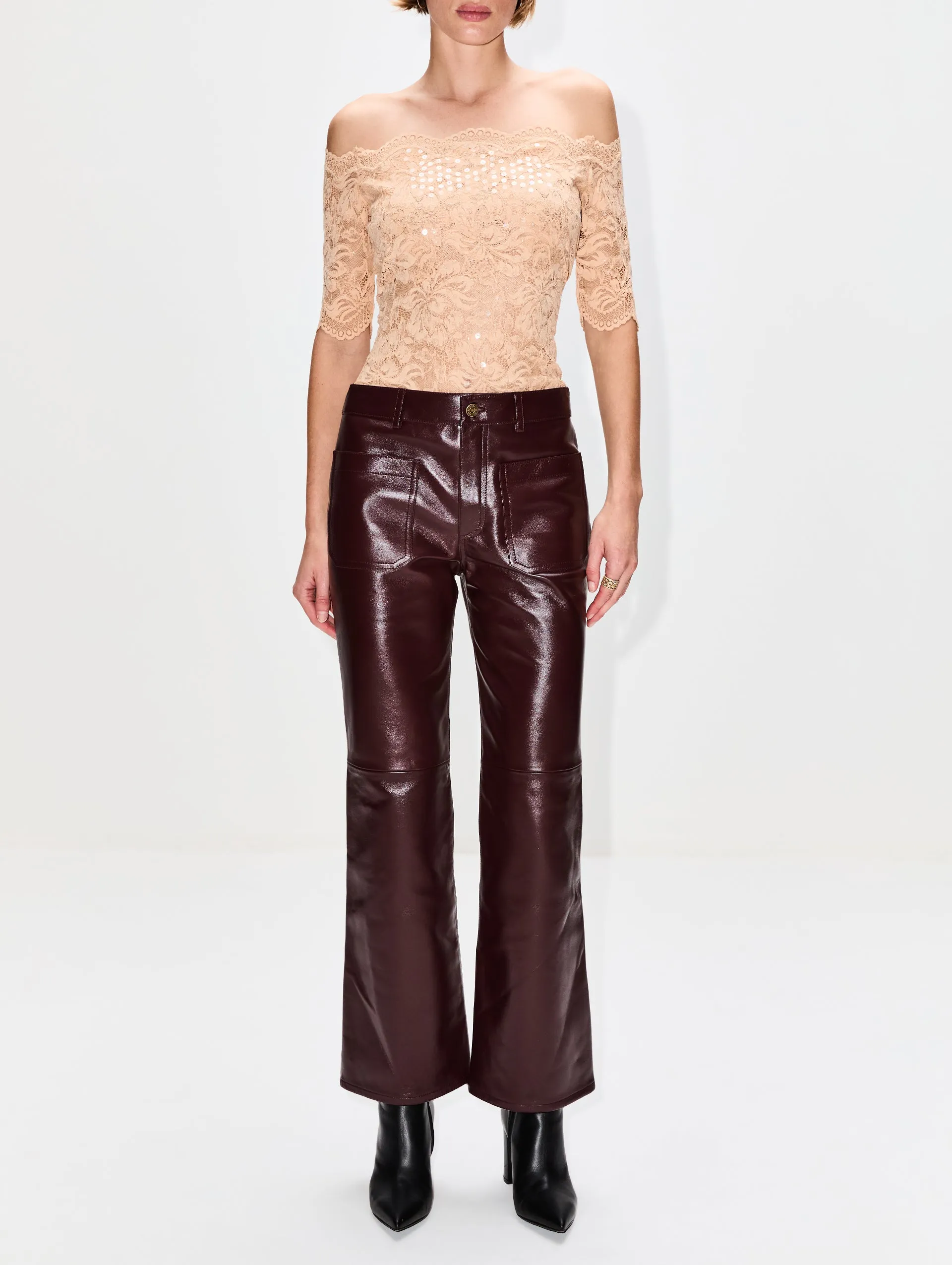 Classic Leather Trouser