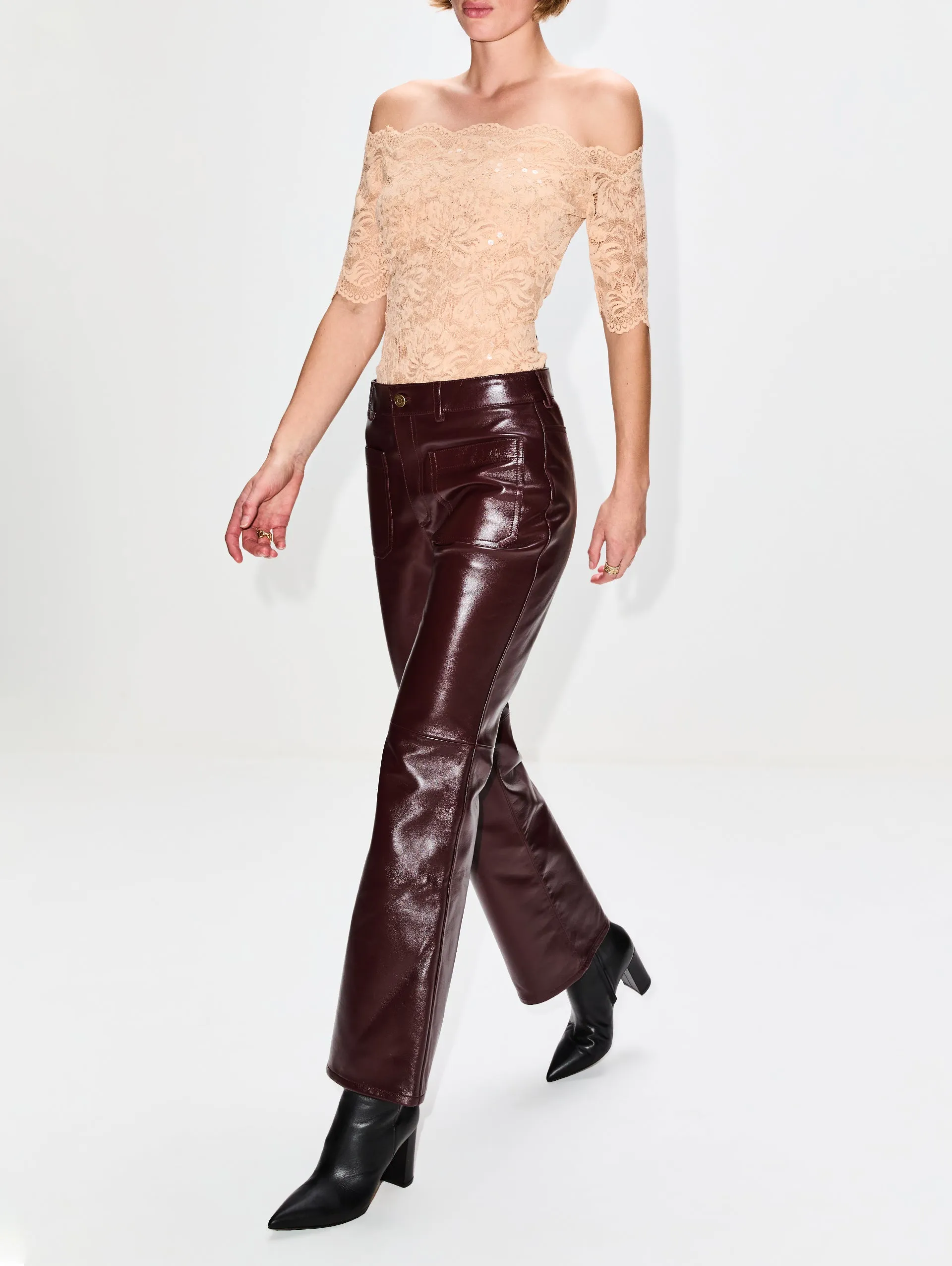 Classic Leather Trouser