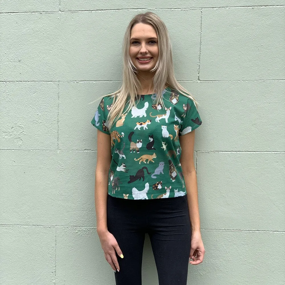 Clowder of Cats Womens Top