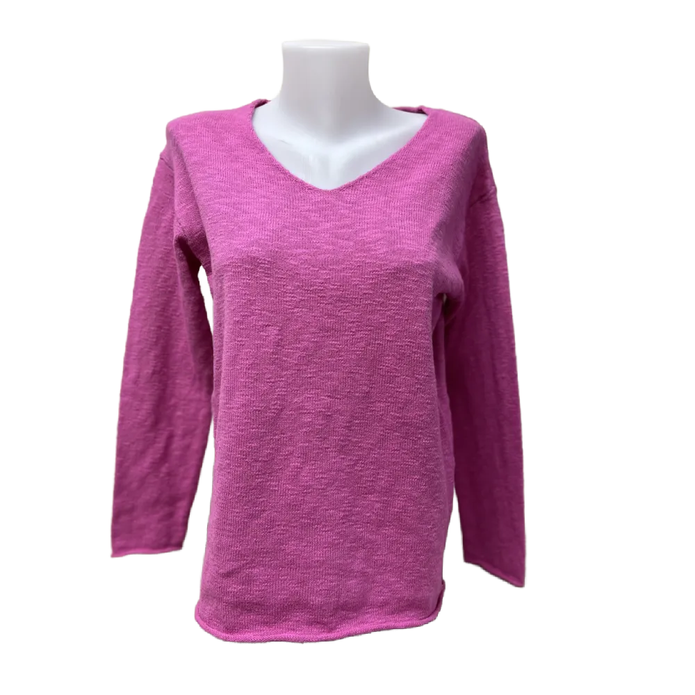 Coco CYC Cotton Knit Sweater Pink
