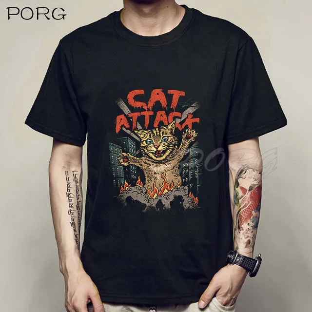 Cool Cat Graphic T-Shirt
