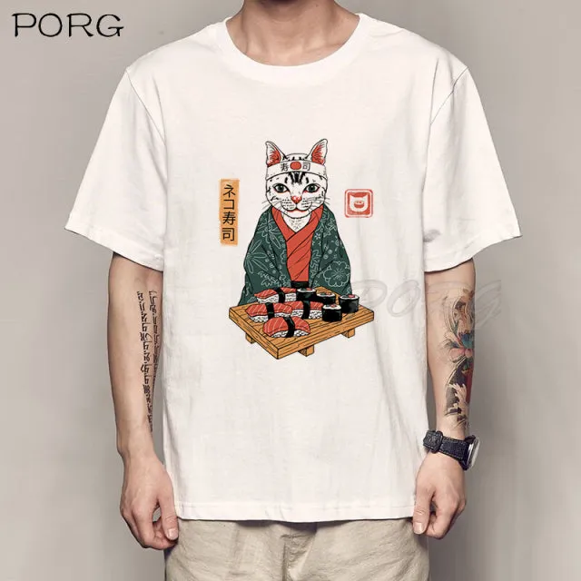 Cool Cat Graphic T-Shirt