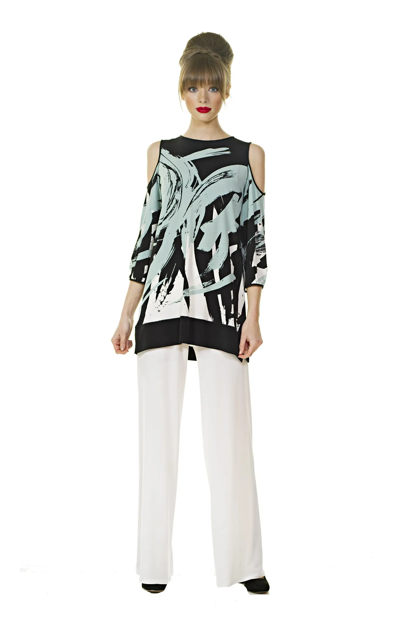 Cool Shoulder Swing Tunic