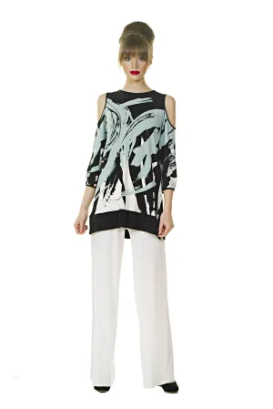 Cool Shoulder Swing Tunic