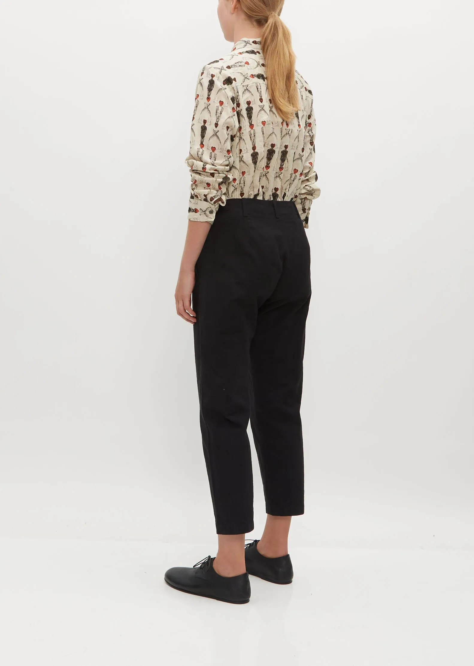 Cotton Ramie Classic Pants