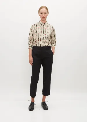 Cotton Ramie Classic Pants
