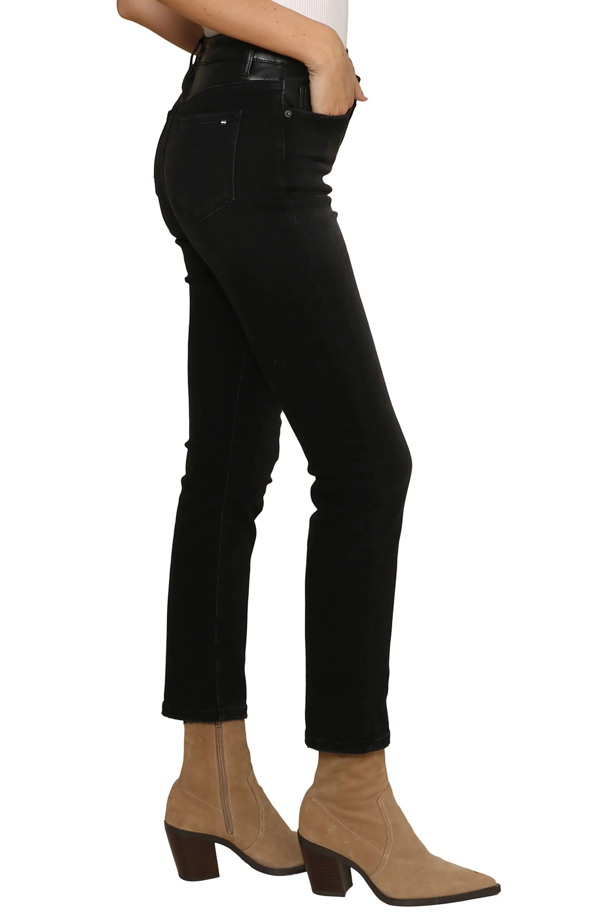 Criss Cross High Rise Straight