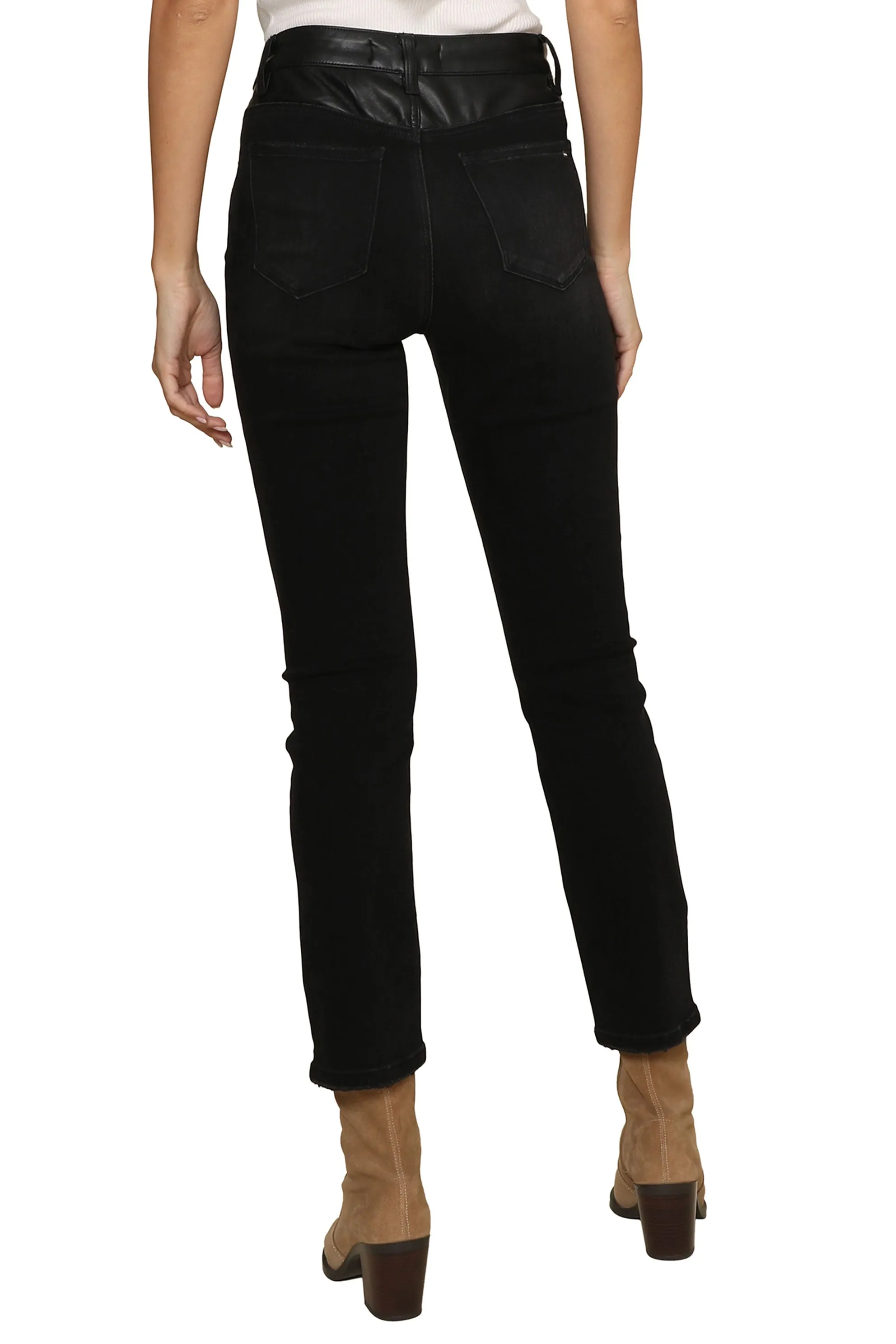 Criss Cross High Rise Straight