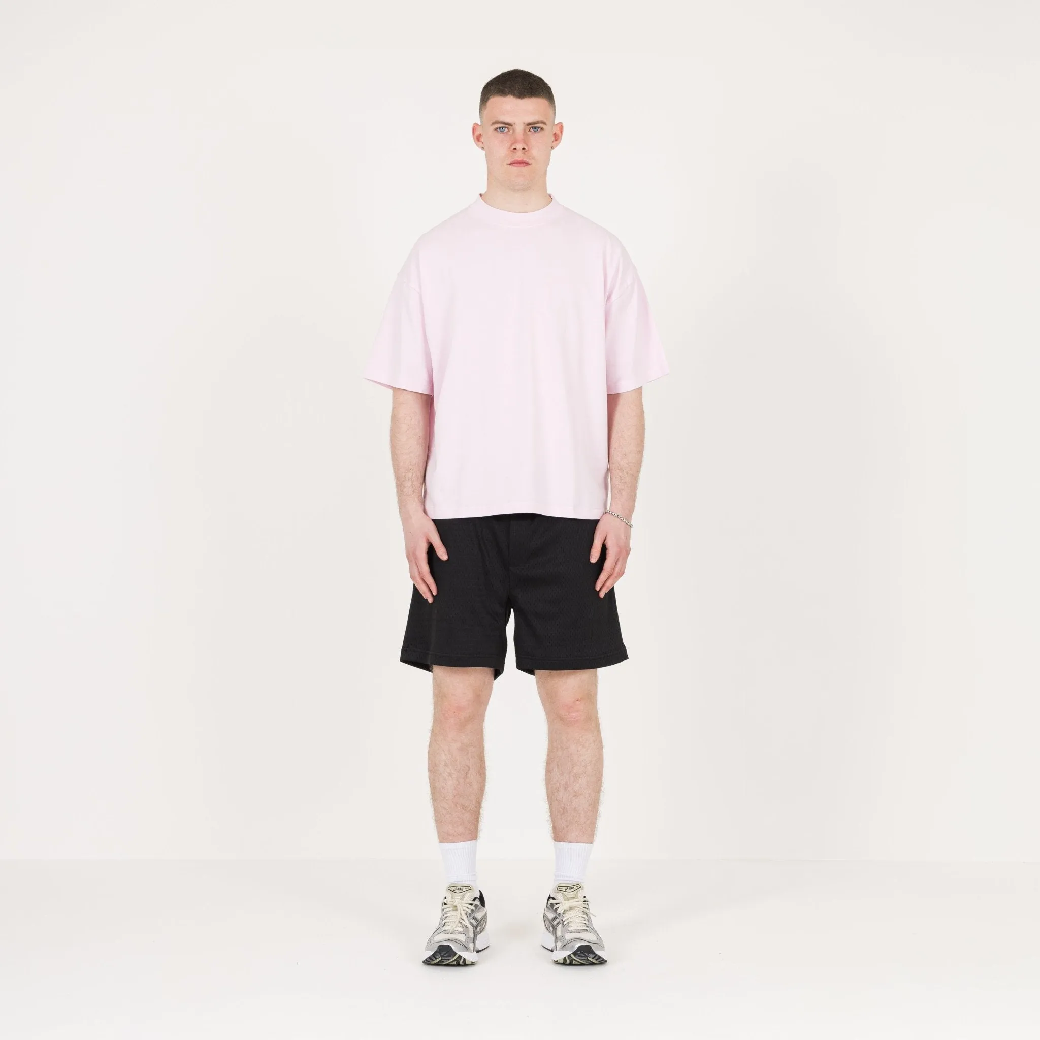 Cropped T-Shirt - Light Pink