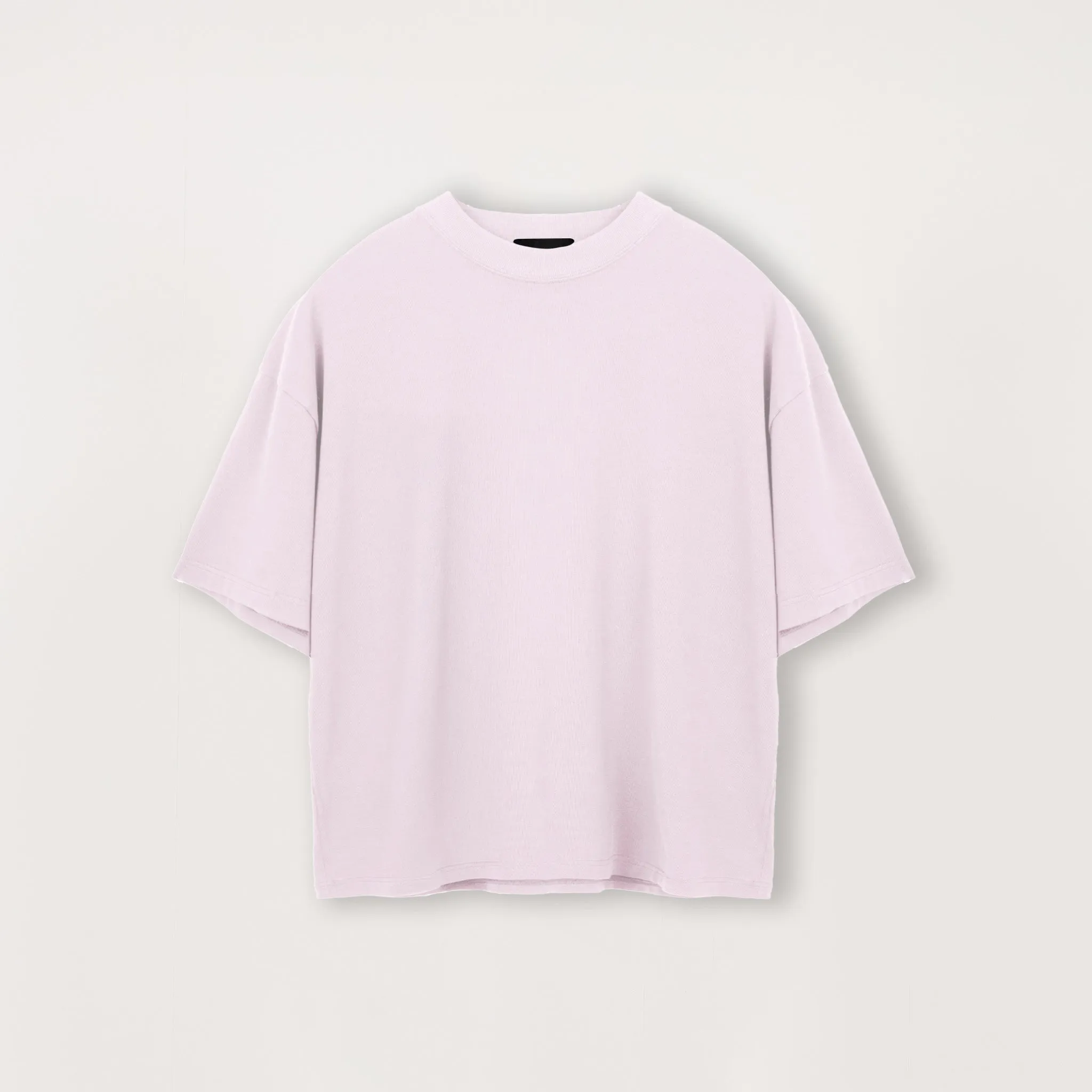 Cropped T-Shirt - Light Pink