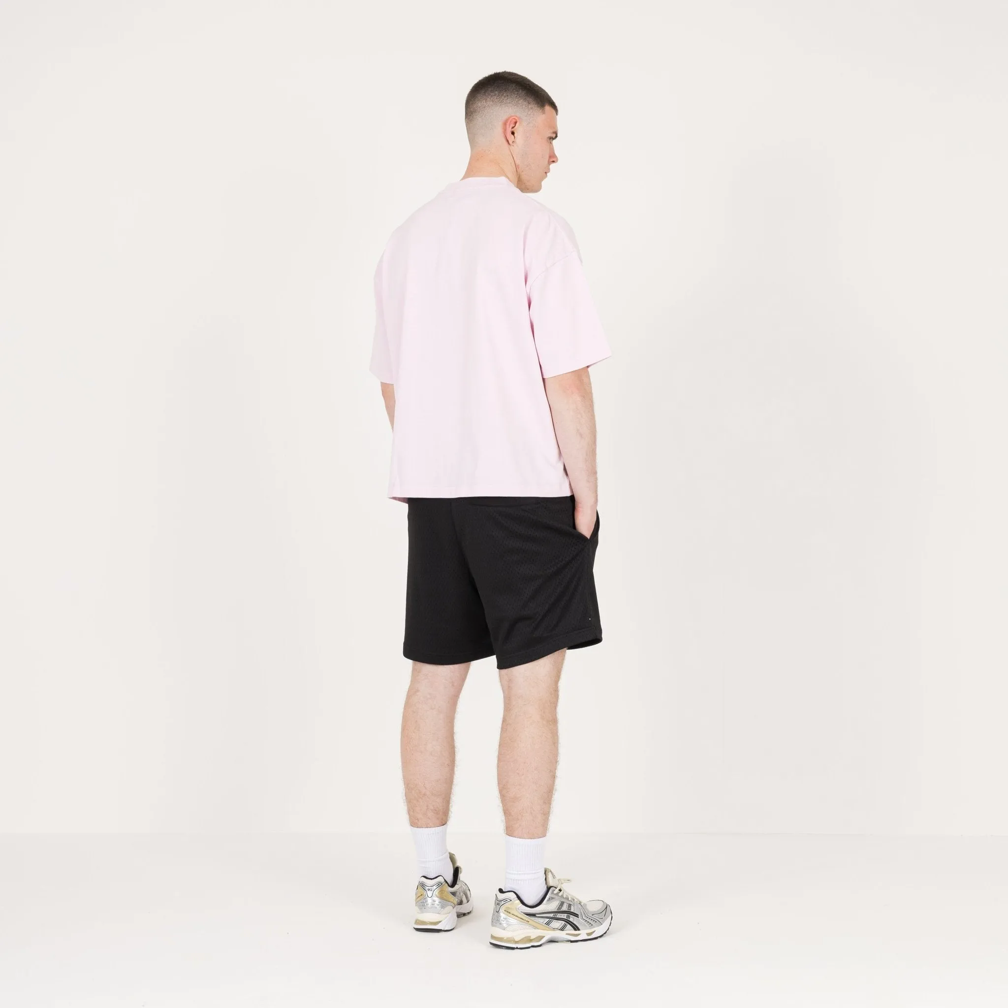 Cropped T-Shirt - Light Pink