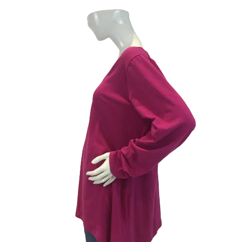 D & Co. Top Fuschia Pink Size XL SKU 000331-6