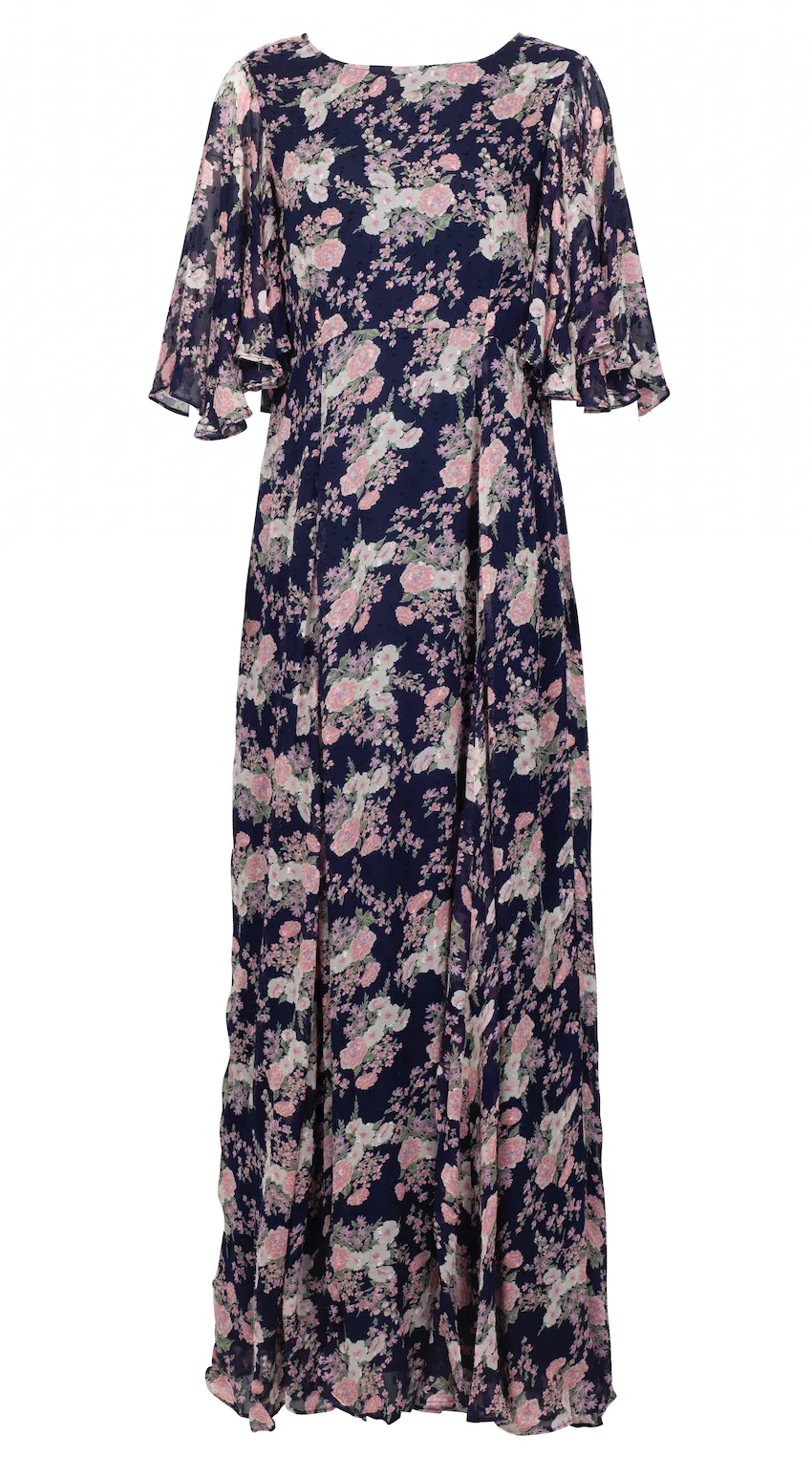 Delicate T-shirt Gown - Summer Bouquet