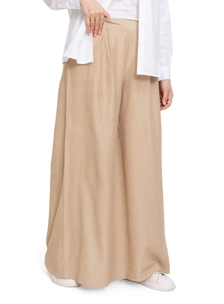 Design1-Mocha Linen2-Wide Leg