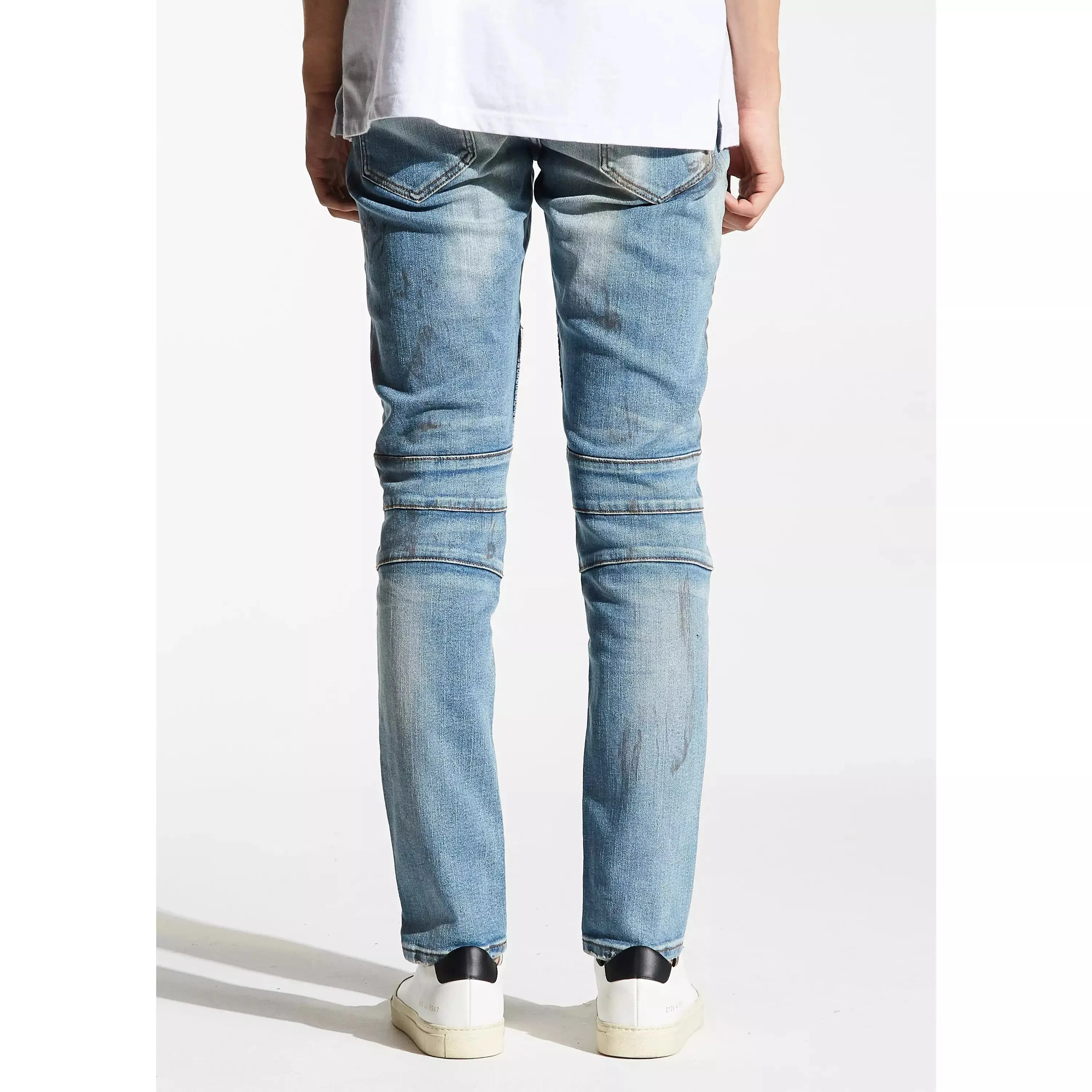 Embellish Blue Jennings Biker Denim Jeans (EMBSU219-124)