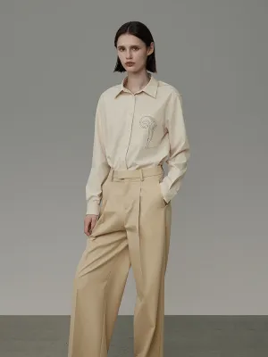 Embroidery Classy Simple Shirt