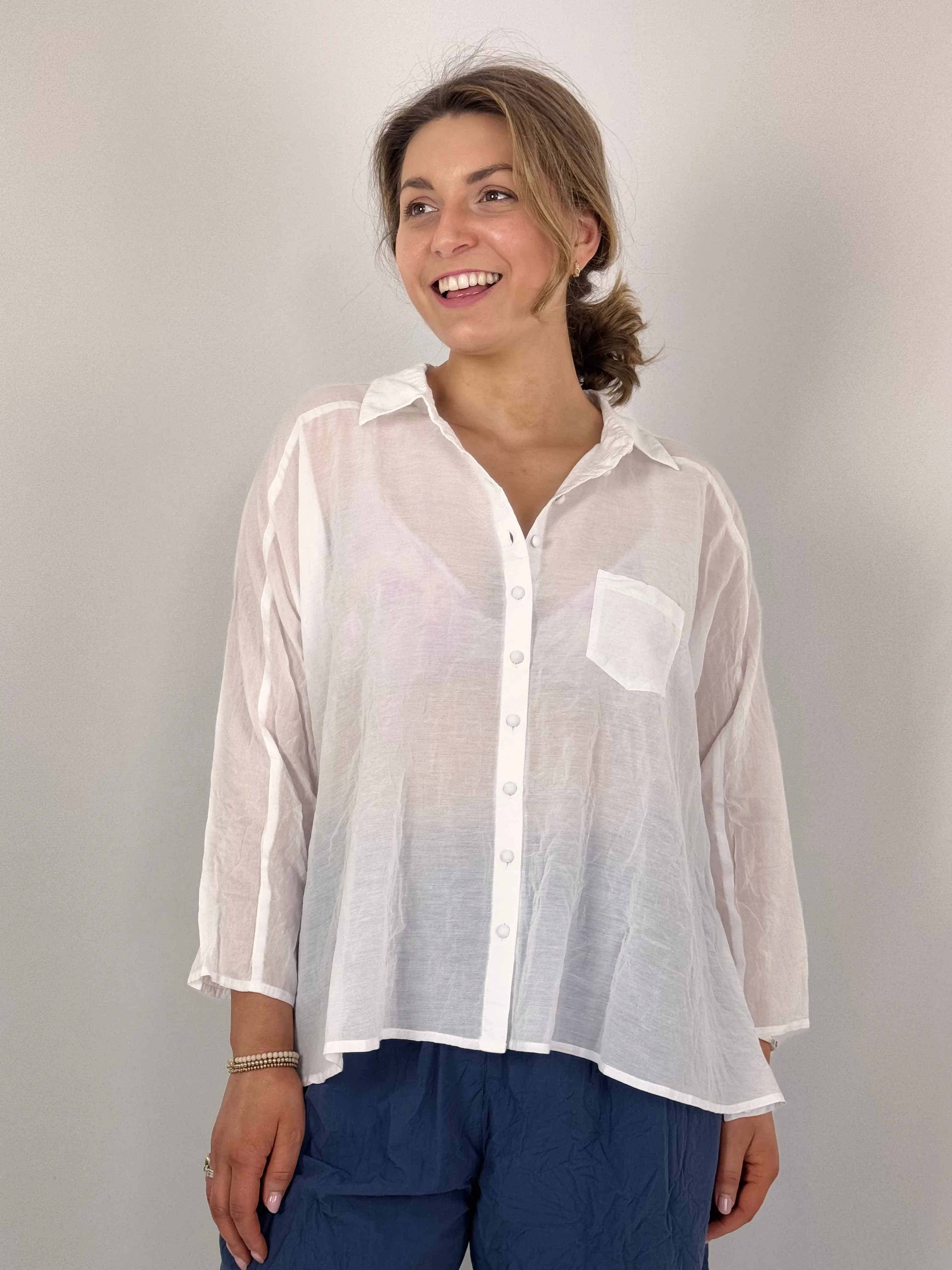Ewa i Walla Eris Blouse White