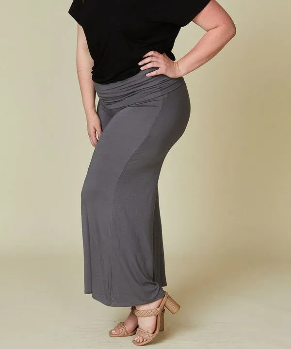 FABINA BAMBOO CLASSIC PALAZZO PANTS CURVY SIZE