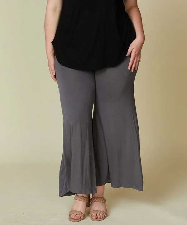 FABINA BAMBOO CLASSIC PALAZZO PANTS CURVY SIZE