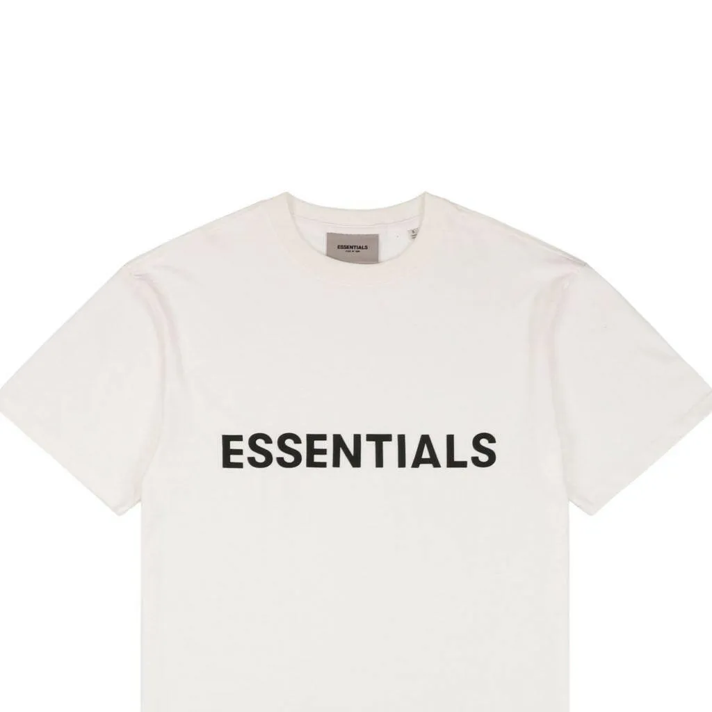 FEAR OF GOD ESSENTIALS  "WHITE" T-SHIRT 2020 FALL-WINTER COLLECTION