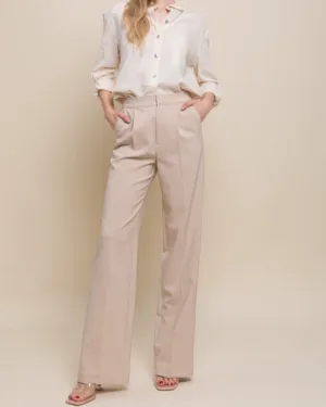 Felicity Classic Trousers - Khaki