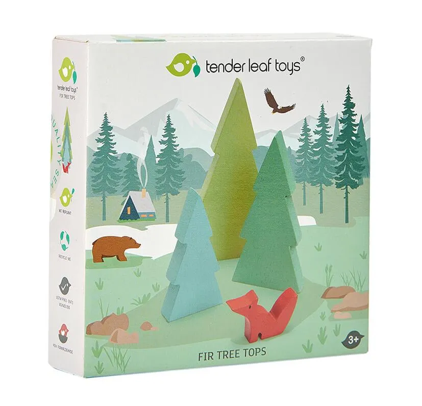 Fir Tree Tops by Tender Leaf Toys
