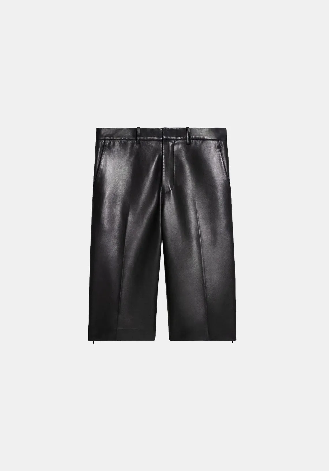 FLAT FRONT SHORT BLACK