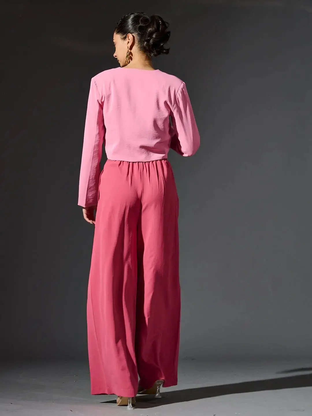 Full sleeves Waist Coat with Flared Pants