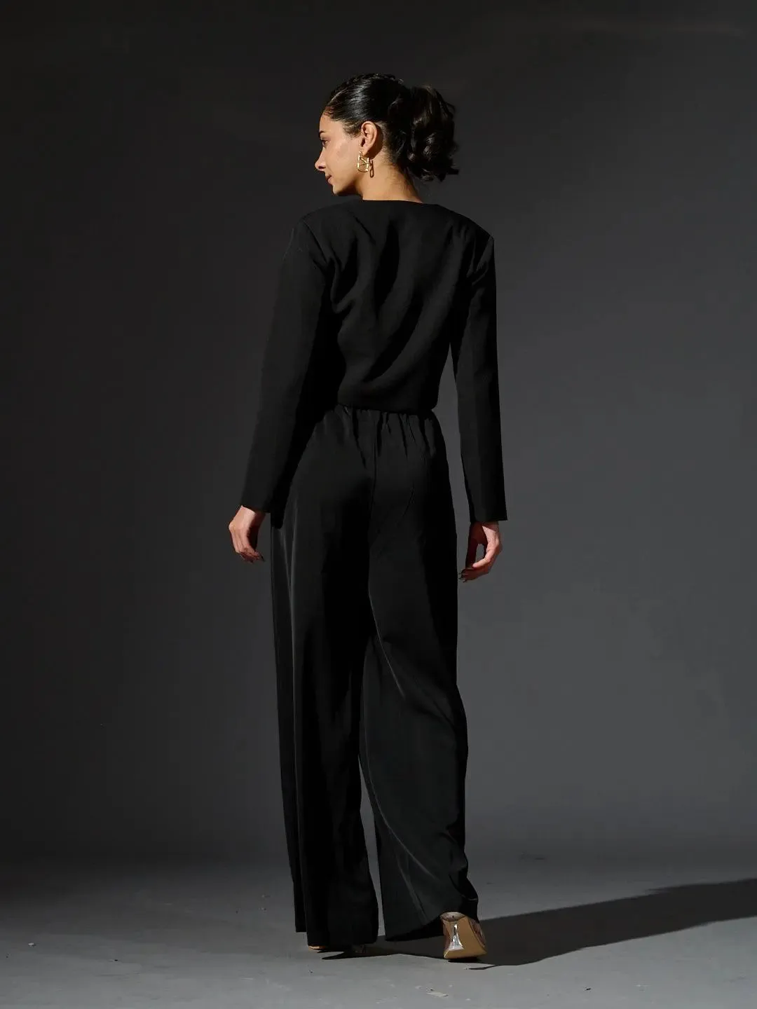 Full sleeves Waist Coat with Flared Pants