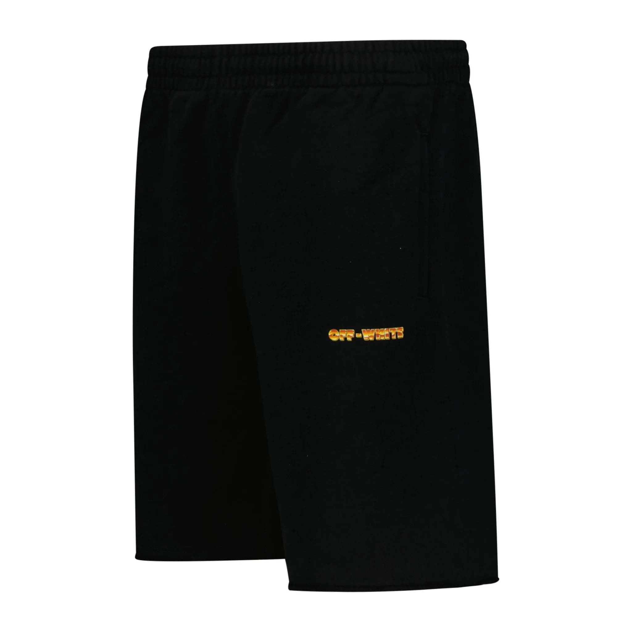 Gold Metal Arrow Shorts Black